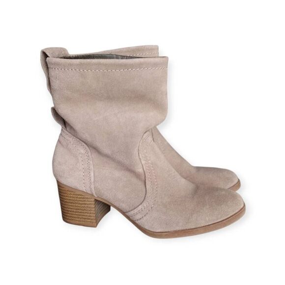 CANYON RIVER BLUES SAVANNAH WESTERNSUEDE BEIGE/TAUPE BOOTIES SZ.7.5 EUC. - Picture 4 of 9